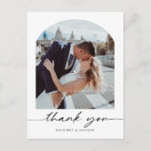 Carte postale Mariage minimaliste Arch (Devant)