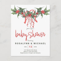 MARIAGE | Noël Fêtes de fin d'année Holly Floral