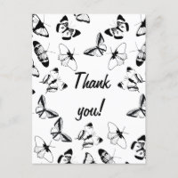 Mariage Papillons Noirs et Blancs