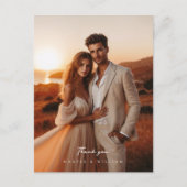 carte postale mariage photo (Devant)