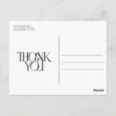 Carte postale Mariage photo Arch en terre cuite (Dos)