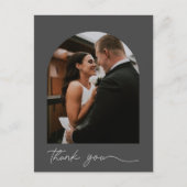 Carte postale Mariage photo Arch moderne (Devant)