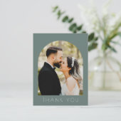 Carte postale Mariage photo Arch moderne (Debout devant)