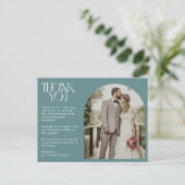 Carte postale Mariage photo Green Arch (Debout devant)