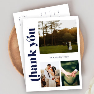 Carte postale Mariage photo Retro de la Marine Mer