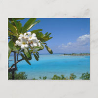 Mariage plage Ocean Tahiti Fleurs