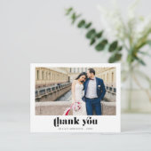 Carte postale Mariage Retro Photo (Debout devant)