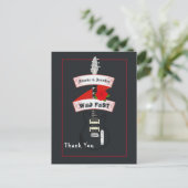 Carte Postale Mariage Rock and Roll (Debout devant)