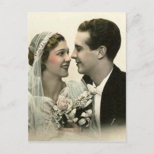 Carte Postale Mariage romantique