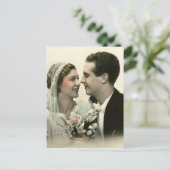 Carte Postale Mariage romantique (Debout devant)