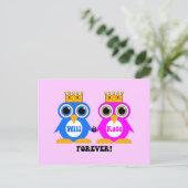 Carte Postale mariage royal (Debout devant)