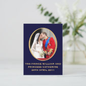 Carte Postale Mariage royal (Debout devant)