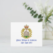Carte Postale Mariage royal (Debout devant)
