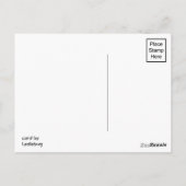 Carte Postale Mariage royal (Dos)