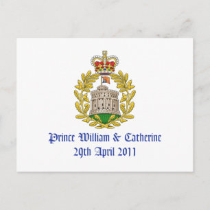 Carte Postale Mariage royal