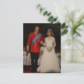 Carte Postale mariage royal (Debout devant)