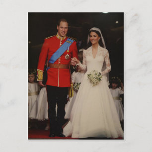 Carte Postale mariage royal