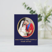 Carte Postale Mariage royal (Debout devant)