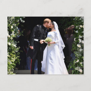 Carte Postale Mariage royal du prince Harry et de Meghan Markle