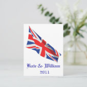 Carte Postale Mariage royal /Kate et William (Debout devant)