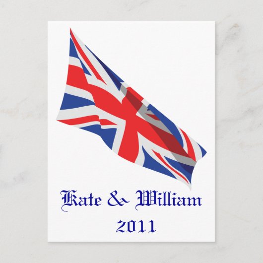 Carte Postale Mariage royal /Kate et William (Devant)