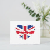 Carte Postale Mariage royal - Kate & William (Debout devant)