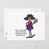 Carte Postale Mariage Rude Éveil (Devant / Derrière)