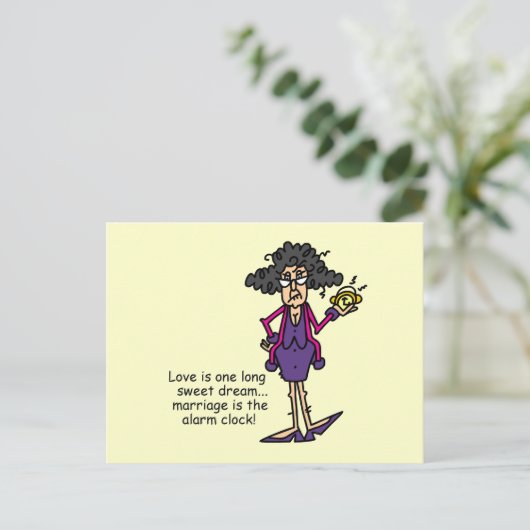 Carte Postale Mariage Rude Éveil (Debout devant)