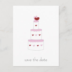 Carte postale mariage "Save the Date"