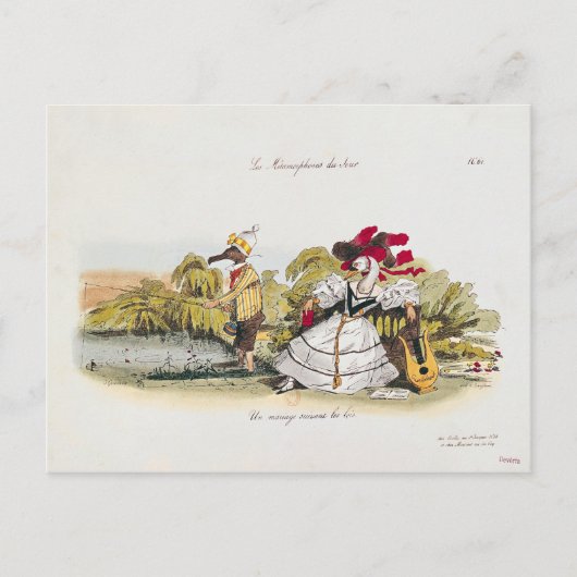 Carte Postale Mariage selon les règles (Devant)