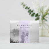 Carte postale Mariage simple aquarelle (Debout devant)