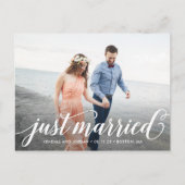 Carte postale Mariage tout simplement romantique (Devant)