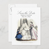 Carte postale Mariage victorien (Save the Day) (Devant / Derrière)