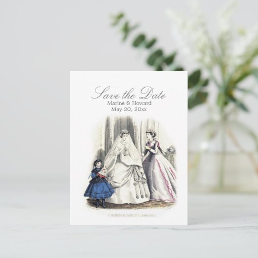 Carte postale Mariage victorien (Save the Day) (Debout devant)