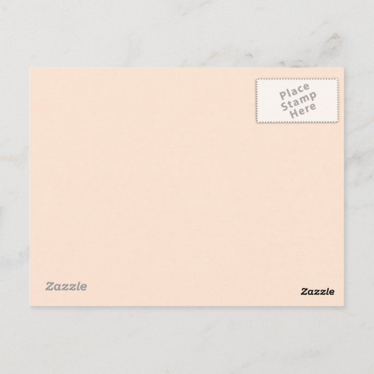 Carte Postale Mariage vintage au printemps (Dos)