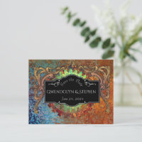 Mariage Vintage Steampunk "Sauvez la Date"