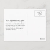 Carte Postale Mariage virtuel Mariage Eucalyptus géométrique Pho (Dos)