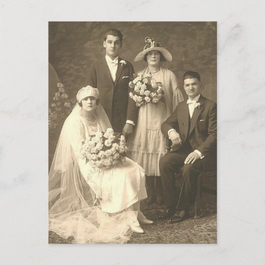 Carte Postale Mariages vintage (11) (Devant)