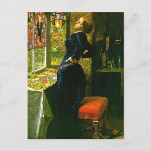Carte Postale Mariana par Millais (Devant)