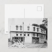 Carte Postale Marianna Pennsylvania Hazlett Billard 1910 (Devant / Derrière)