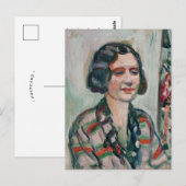 Carte Postale Marianne | George Leslie Hunter (Devant / Derrière)