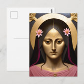 Carte Postale Marie (Devant / Derrière)
