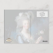 Carte Postale Marie Antoinette (Dos)