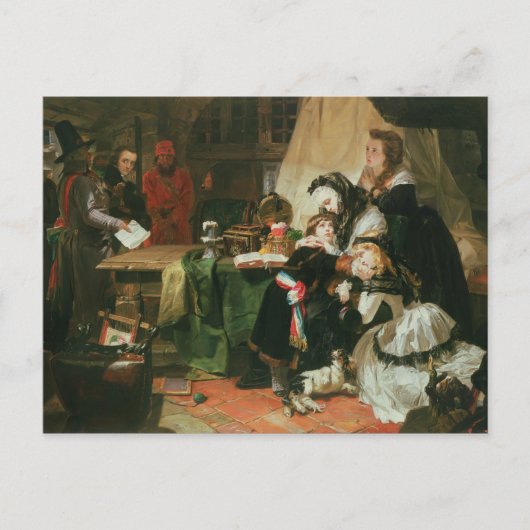 Carte Postale Marie Antoinette et ses enfants (Devant)