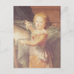 Carte Postale Marie-Antoinette et ses enfants