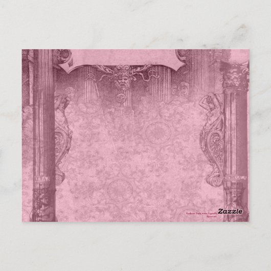Carte Postale Marie Antoinette Immortal Memorie Customisée (Dos)