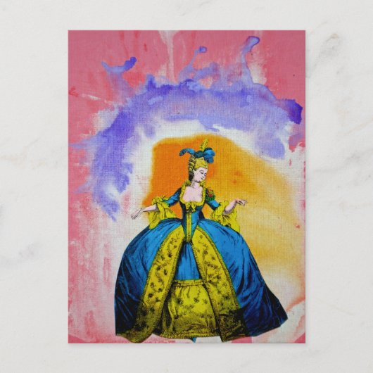 Carte Postale Marie Antoinette par Michael Moffa (Devant)