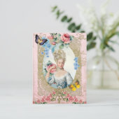 Carte postale Marie Antoinette Portrait Versailles (Debout devant)
