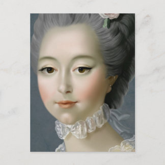 Carte Postale Marie Antoinette – Romantic Rococo Portrait