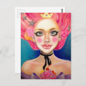 Carte Postale Marie Antoinette Sweetie (Devant / Derrière)